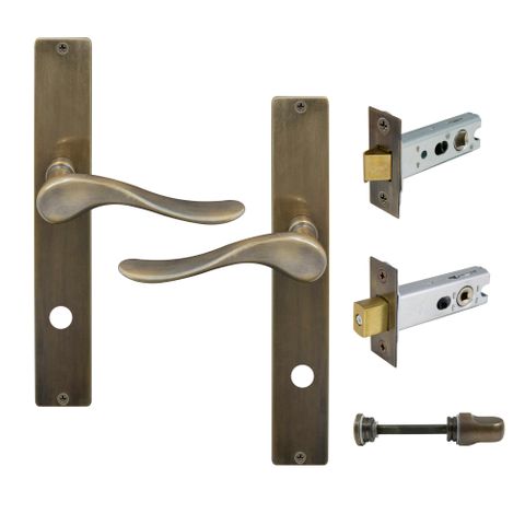 Haven Longplate Square Privacy Set