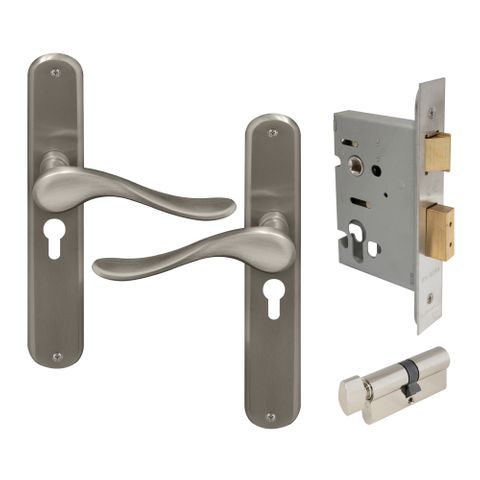 Haven Longplate Oval Entrance Set - E48