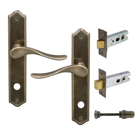 Haven Longplate Traditional Privacy Set
