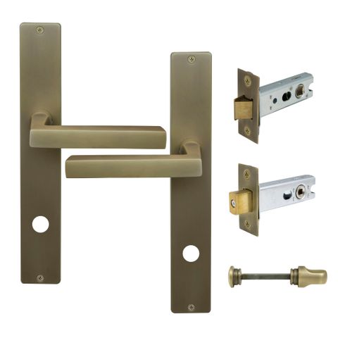 Federal Longplate Square Privacy Set