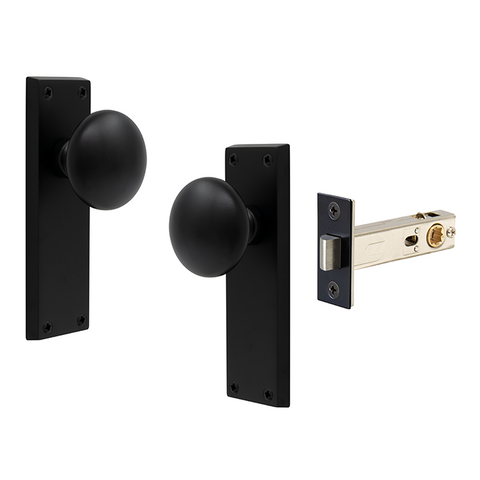 Sutton Square Longplate - Passage Set