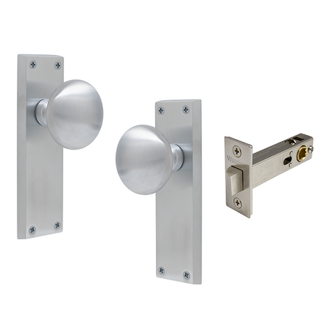 Sutton Square Longplate - Passage Set