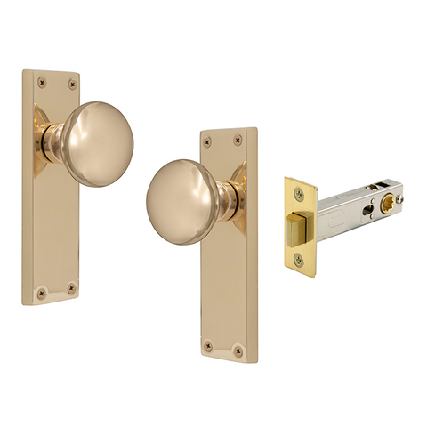 Sutton Square Longplate - Passage Set