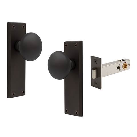 Sutton Square Longplate - Passage Set