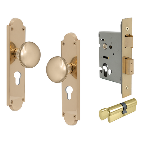 Sutton Victorian Longplate - Euro Lockin