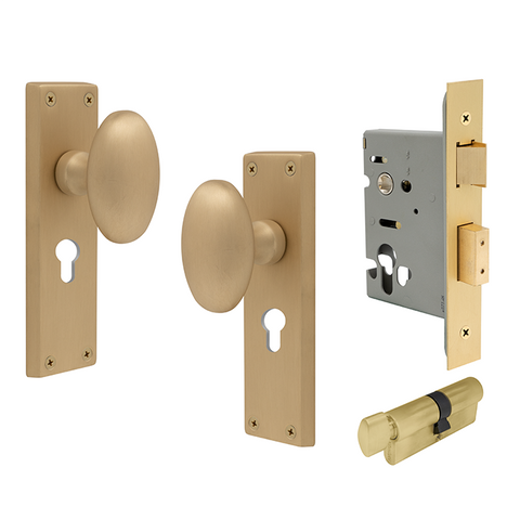 Camden Square Longplate - Euro Locking S