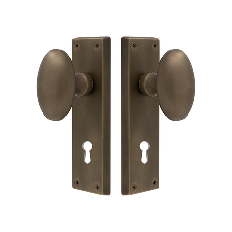 Camden Square Longplate - Std Keyhole