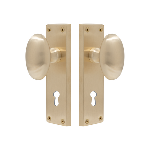 Camden Square Longplate - Std Keyhole