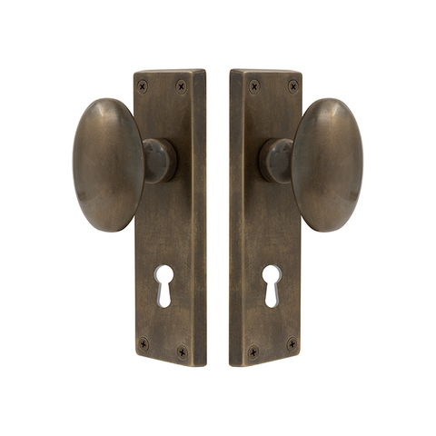Camden Square Longplate - Std Keyhole