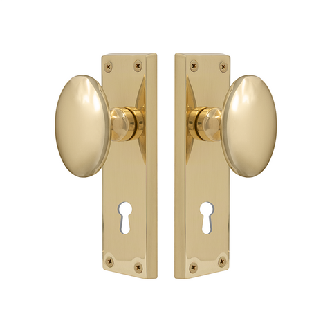 Camden Square Longplate - Std Keyhole