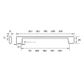 Kethy B787 Mainz Cabinet Handle 320mm SC