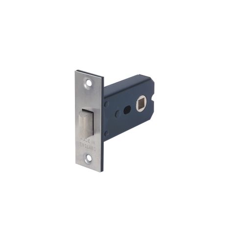 Heavy Duty Mortice Latch 57mm Backset SS