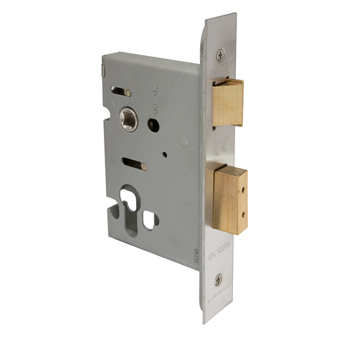 57mm Euro Mortice Lock (78mm case) SS
