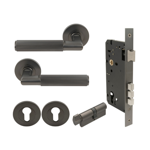 NIDO Lumina Entrance Linear Knurled GN
