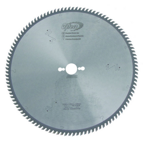 FINE TRIM SAW BLADE, 350MM DIAMETER X 108 TEETH