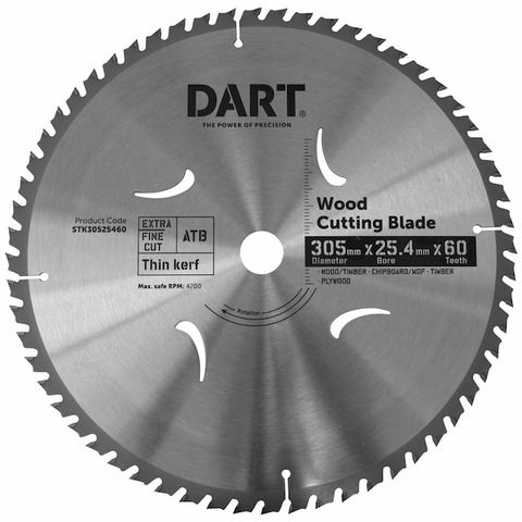 305MM TIMBER BLADE - 60T MEDIUM CUT