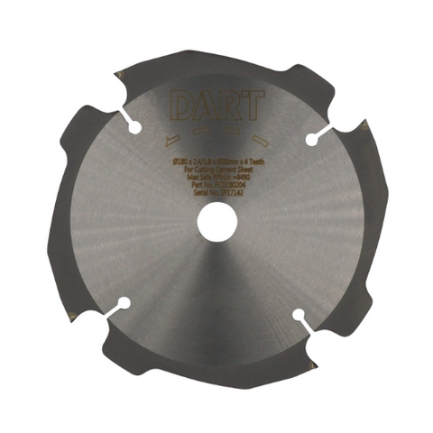 FIBRE CEMENT CUTTING BLADE, 180MM DIAMETER