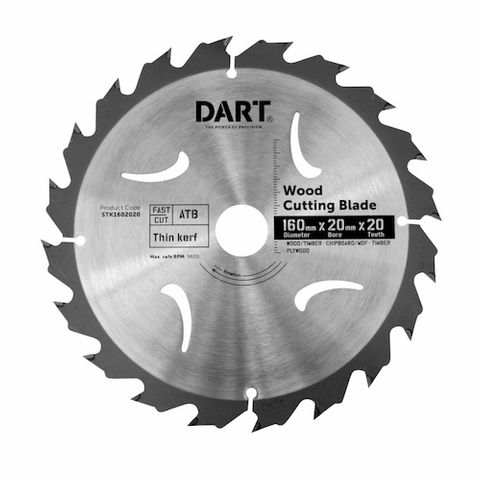 160MM TIMBER BLADE - 20T FAST CUT