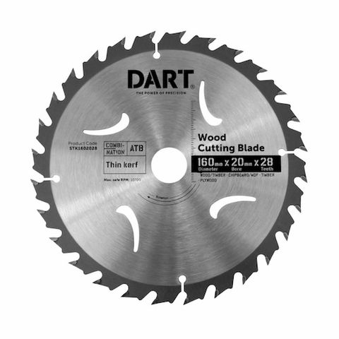 160MM TIMBER BLADE - 28T MEDIUM CUT