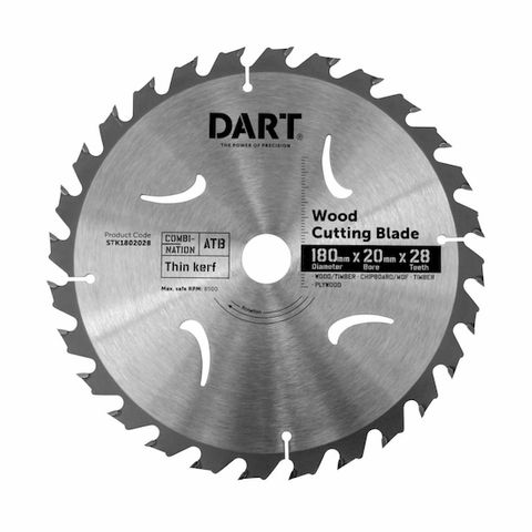 180MM TIMBER BLADE - 28T MEDIUM CUT