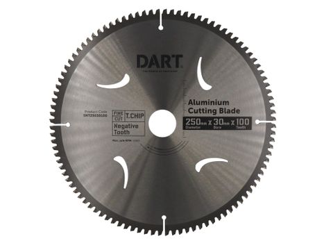 250MM 100T ALUMINIUM CUTTING SAW BLADE