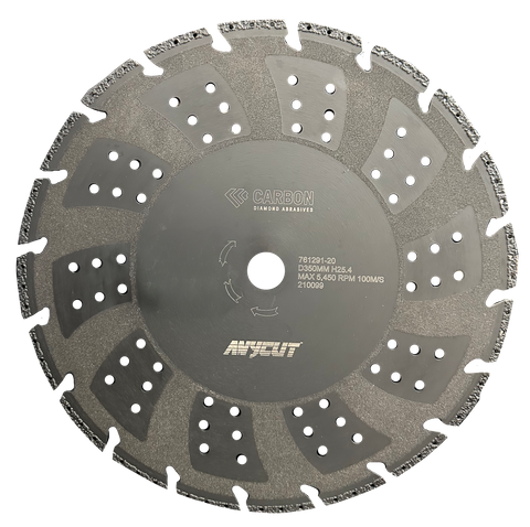 BLADE DIAMOND *** 350MM - RESCUE BRAZED