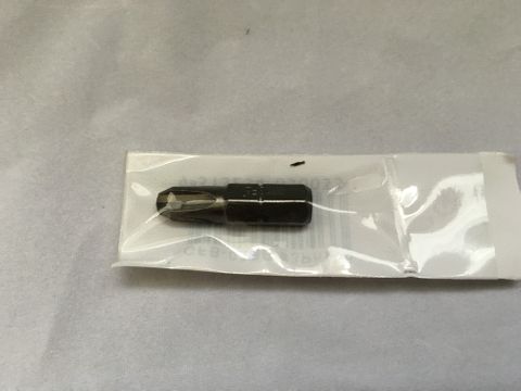 DRIVER INSERT BIT - PHILLIPS #3 25MM