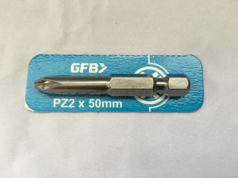 DRIVER INSERT BIT - POZIDRIVE #2 50MM