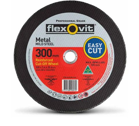 DISC CUT OFF METAL FLEXOVIT 305X3.4X25.4MM