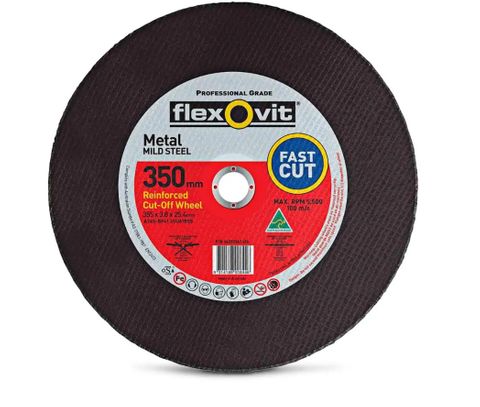 DISC CUT OFF METAL FLEXOVIT 356X3.8X25.4MM HS