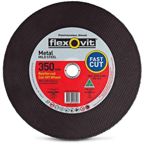 DISC CUT OFF METAL FLEXOVIT 356X3.8X25.4MM HS