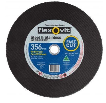 DISC CUT OFF METAL FLEXOVIT 356X3X25.4MM LS