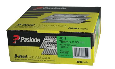 NAIL PASLODE JDN 50X2.87MM GALV (BOX 3000)