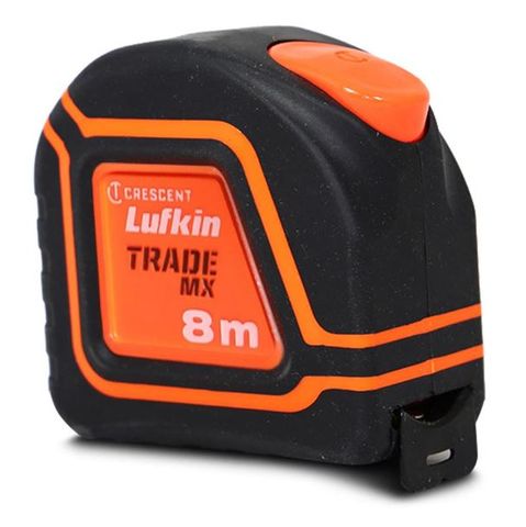 TAPE MEASURE LUFKIN TRADEMX 8Mx25MM TM48MN