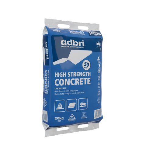 CONCRETE HIGH STRENGTH 50MPA ABC 20KG (BAG)