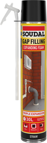 EXPANDING FOAM SOUDAL GAP FILLING 500ML