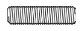 THREADED ROD 8MMX1MT 4.6 ZINC