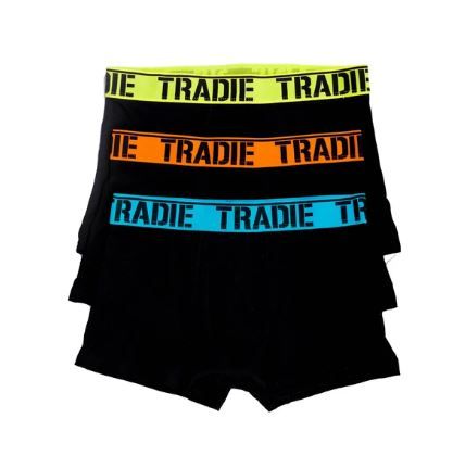 TRADIE FITTED TRUNKS FLURO BRIGHTS 3 PACK