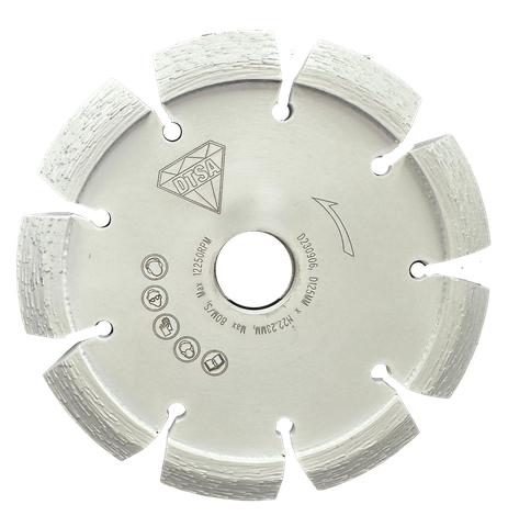 BLADE CRACK CHASER 125MM X 6.4MM