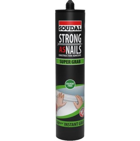ADHESIVE STRONG AS NAILS SUPER GRAB 350G (PACK 20)