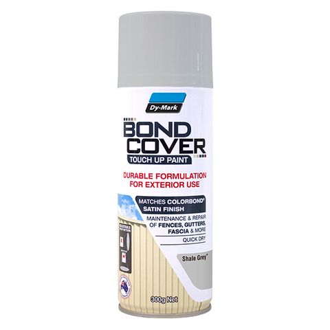 PAINT SPRAY DYMARK BONDCOVER SHALE GREY 300G