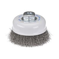 WHEEL WIRE TWIST KNOT STEEL 85MM 0.5MM 1/4"