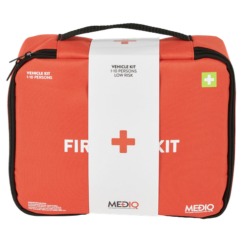 FIRST AID KIT ESSENTIAL VEHICLE SOFT PACK MEDIQ