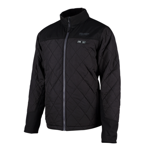 JACKET HEATED MID-LAYED MILW M12  AXIS BLACK-S