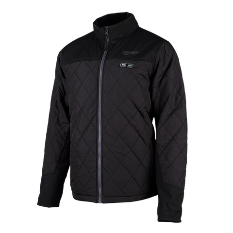 JACKET HEATED MID-LAYED MILW M12 AXIS BLACK-XXL