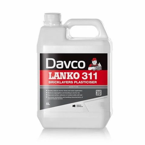 PLASTICISER LANKO 311 BRICKLAYERS 5LTR