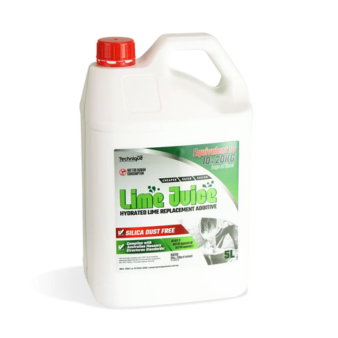 MORTAR LIME JUICE ADDITIVE COLOURLESS 5L