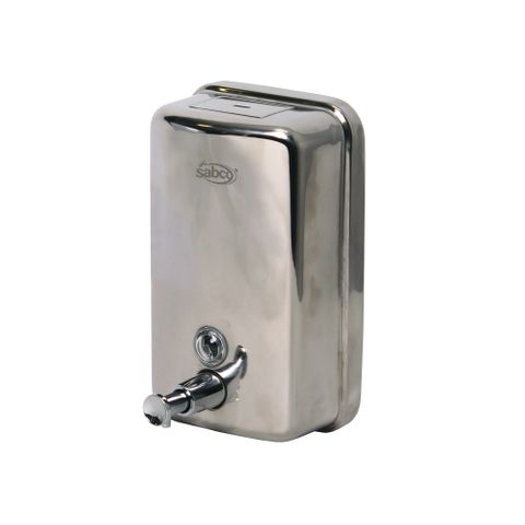 DISPENSER SOAP S/STEEL 1LTR 1000MLS REFILLABLE