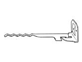 VEN TIE S/STEEL 304 TREMOR 75MM CAV 0644 (BOX 50)