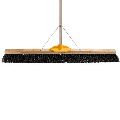 OATES HIGH FIBRE BROOM WITH HANDLE 900MM
